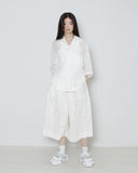 Embroidery Open Collar Shirts