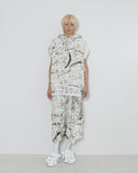 SIMEON FARRAR × Hoodie Vest (WHITE)