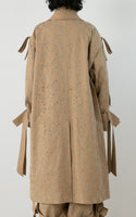 &lt;Pre-order&gt; EMBROIDERY TRENCH COAT