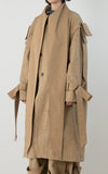 &lt;Pre-order&gt; EMBROIDERY TRENCH COAT