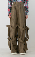 &lt;Pre-order&gt; EMBROIDERY WIDE PANTS