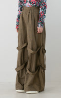 EMBROIDERY WIDE PANTS