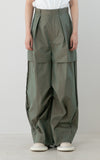 LAYERED CHINO WIDE PANTS