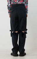 WOOL RIBBON PANTS