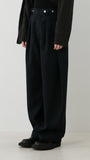 &lt;Pre-order&gt; WOOL TUCKED PANTS