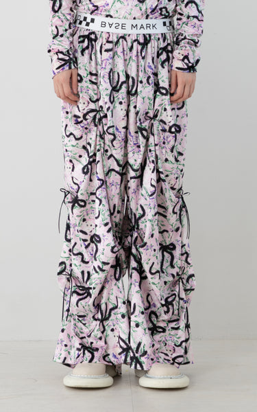 PRINT VELOR PANTS