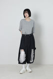 Frill Layered Half Pant