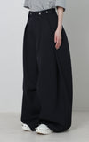 Wool Wide Tuck Pant 2