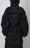 Embroidery Fleece Blouson