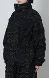 Embroidery Fleece Blouson