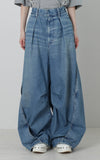 Wide Denim Pants