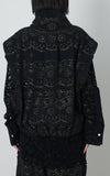 Embroidery Fleece Vest