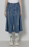 Wide Half Denim