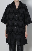 [Pre-order item] Embroidery Open Collar Shirts 