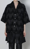 [Pre-order item] Embroidery Open Collar Shirts 