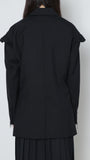 Wool Frill Jacket
