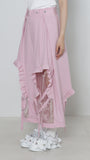Wool Frill Harf Pants