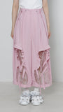 Wool Frill Harf Pants