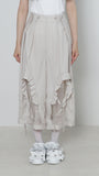 Wool Frill Harf Pants