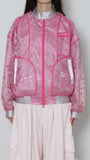 Print Piping Blouson