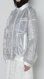 Print Piping Blouson
