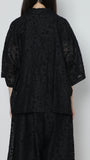 Embroidery Open Collar Shirts