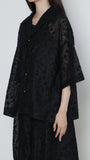 Embroidery Open Collar Shirts