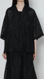 Embroidery Open Collar Shirts