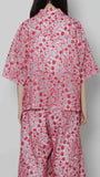 Embroidery Open Collar Shirts