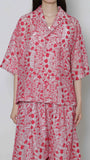 Embroidery Open Collar Shirts