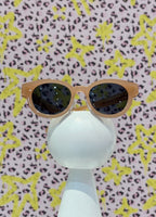WAITING FOR THE SUN×BASE MARK sunglasses pink