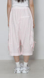 Embroidery Cargo Half Pants　× UnokiFumiko collaboration FABRIC