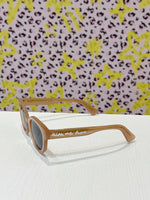 WAITING FOR THE SUN×BASE MARK sunglasses pink