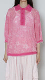 Jacquard Polo Knit × UnokiFumiko collaboration FABRIC