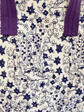 Embroidery COTTON MINI BAG　×　UnokiFumiko collaboration FABRIC