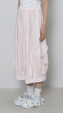 Embroidery Cargo Half Pants　× UnokiFumiko collaboration FABRIC