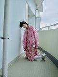 Print Piping Blouson