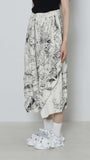 SIMEON FARRAR × Frill Half Sweat Pants(WHITE)