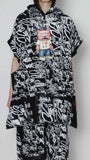 SIMEON FARRAR × Hoodie Vest(BLACK)