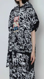 SIMEON FARRAR × Hoodie Vest(BLACK)