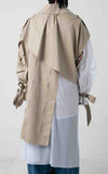 Comb.Hole Trench Coat
