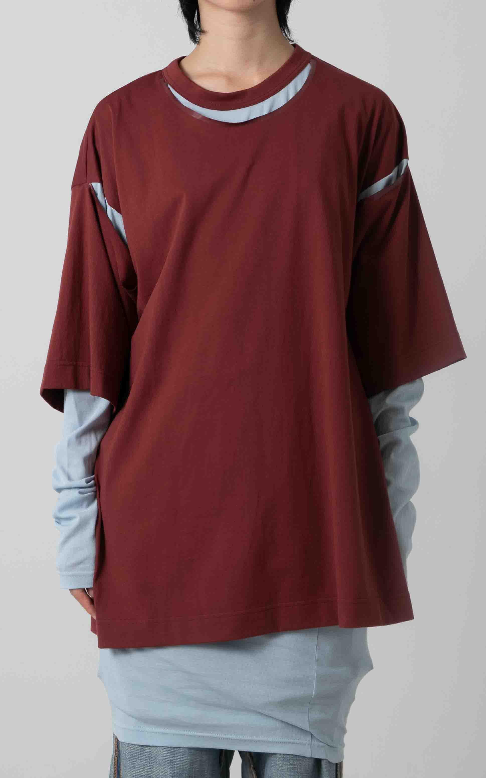 tシャツ BASEMARK/ベースマーク/Layered Tee レディース メンズ 903BM-589.jpg?v=1665831500